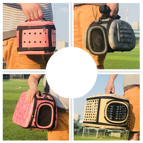 Pet Carrier Bag Pet Bag Portable Pet Outing Bag Handbag Pet Supplies for Small Pets Cat Rabbit Puppy